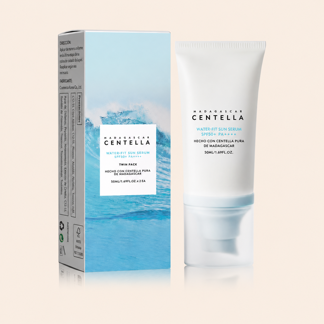 Centella – Aclara y protege tu piel del sol
