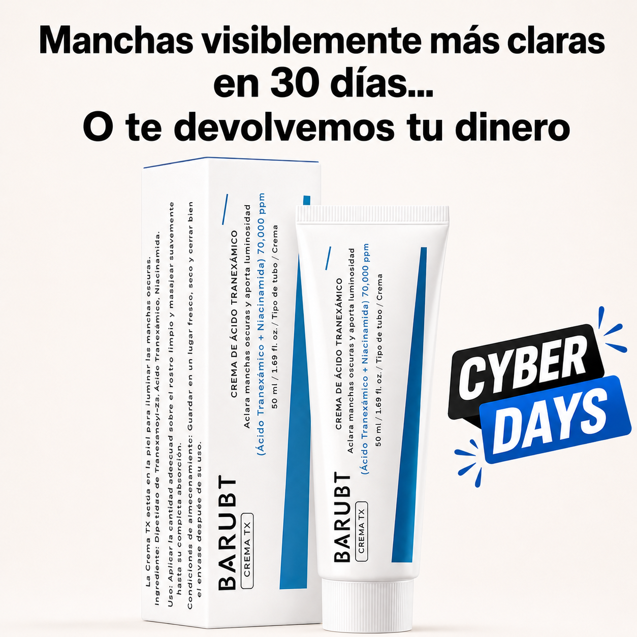 BARUBT – Elimina manchas desde la raíz